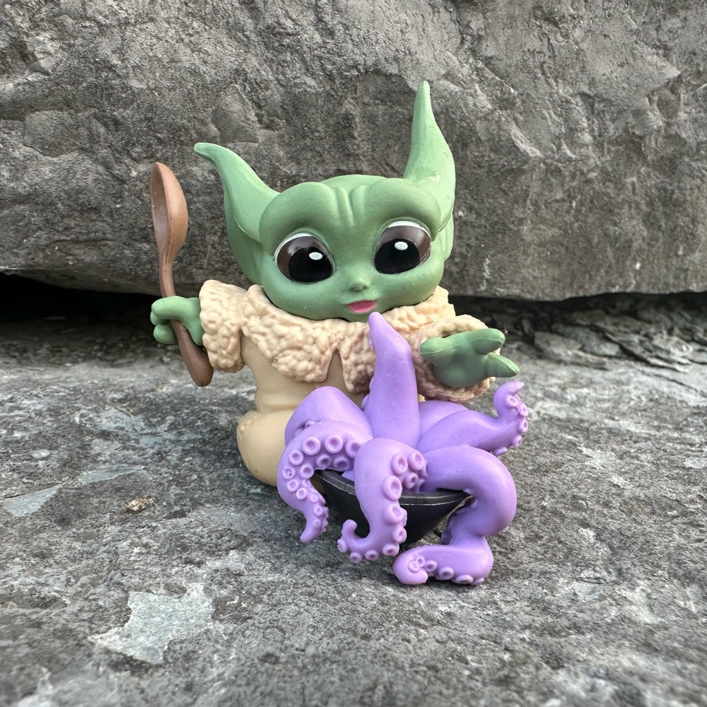 Grogu Tentacle Soup figure